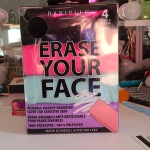 Erase your face. Four (4) cloths.